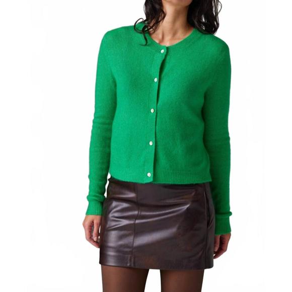 Colorush Amara Malou Cashmere Cardigan- Americano Brown